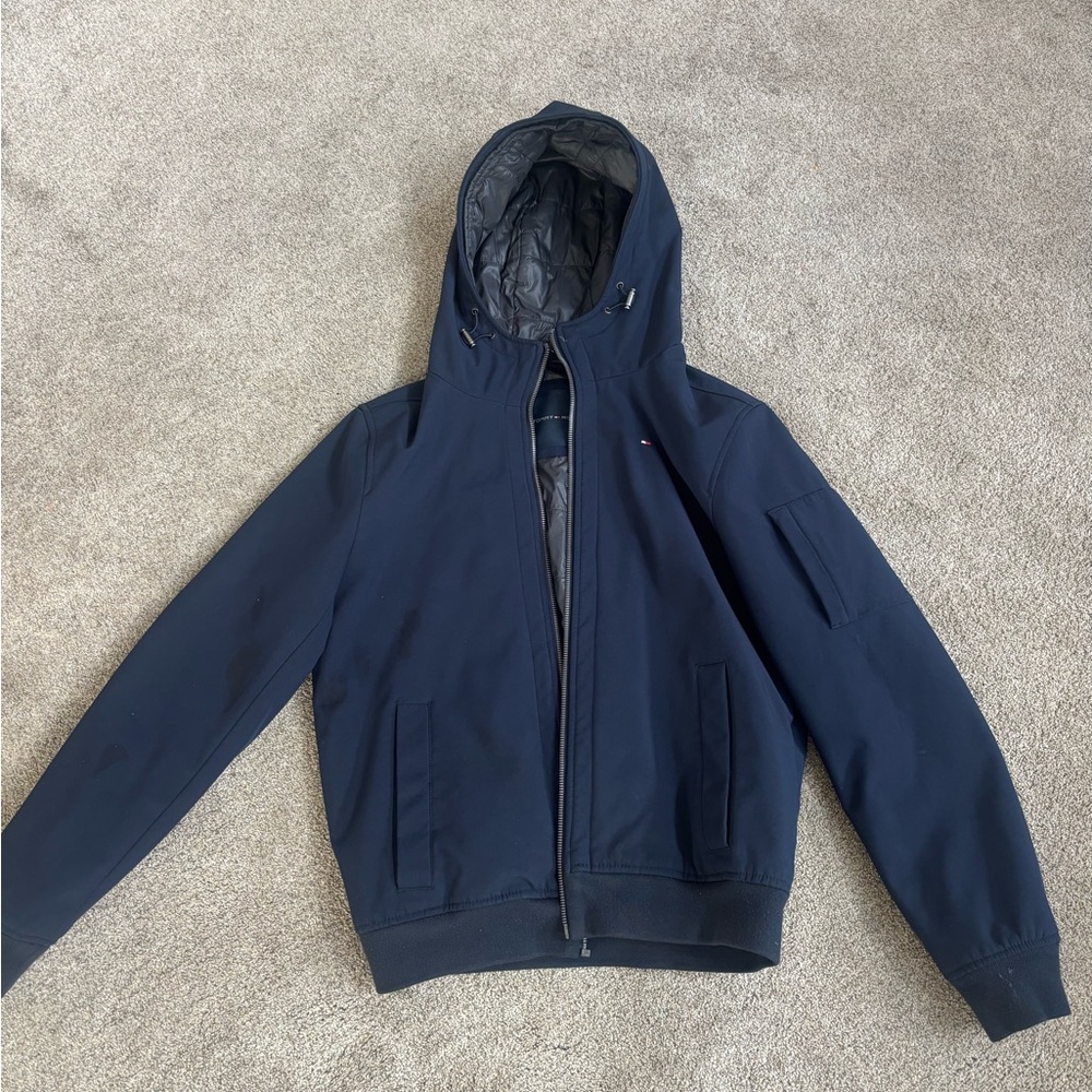 Tommy Hilfiger Charcoal Puffer Jacket